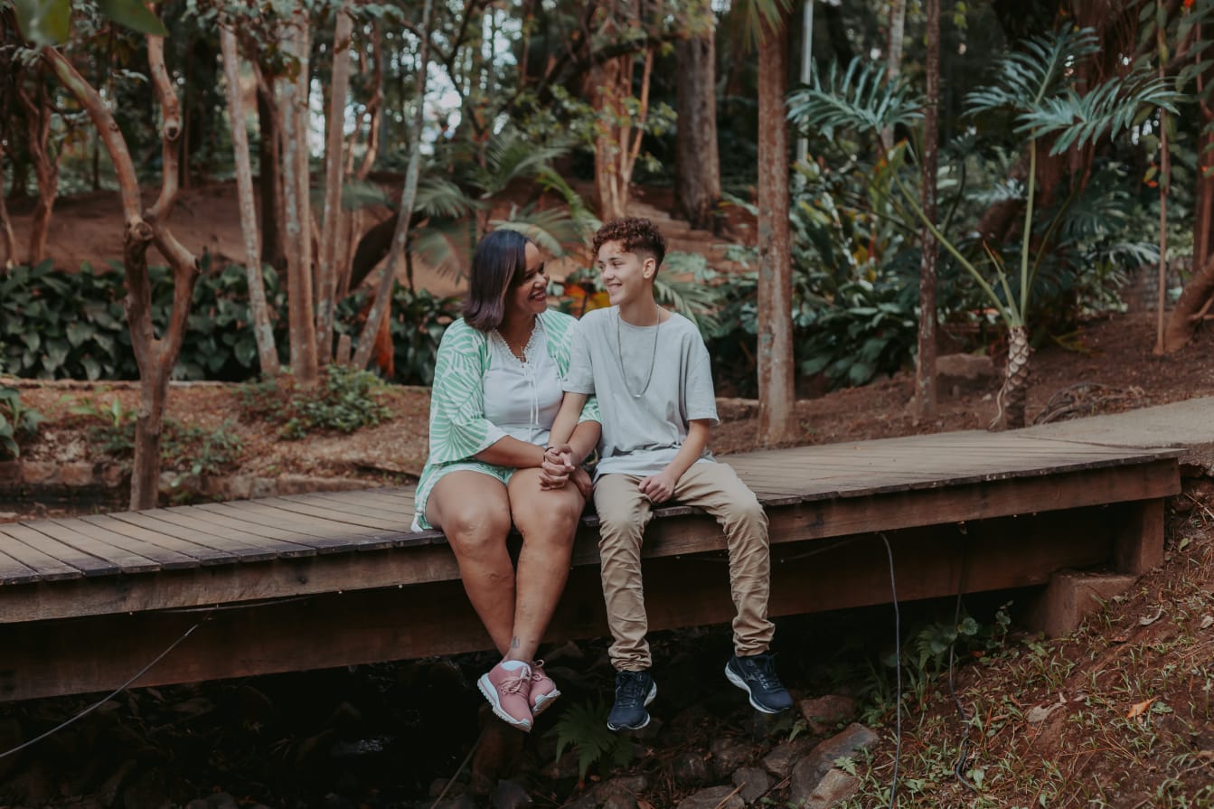 Andreia e sua criança