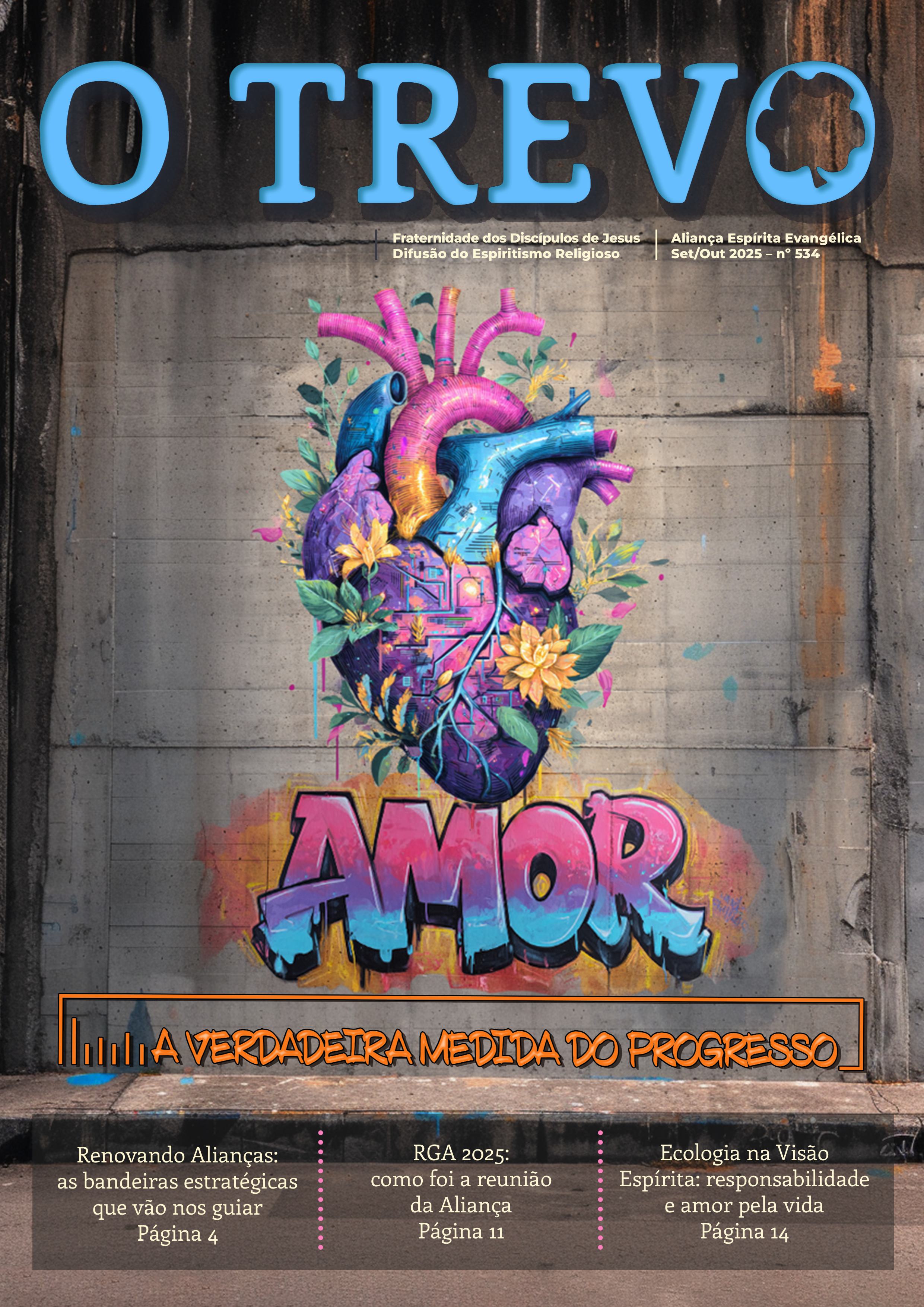 Capa da edição de O Trevo