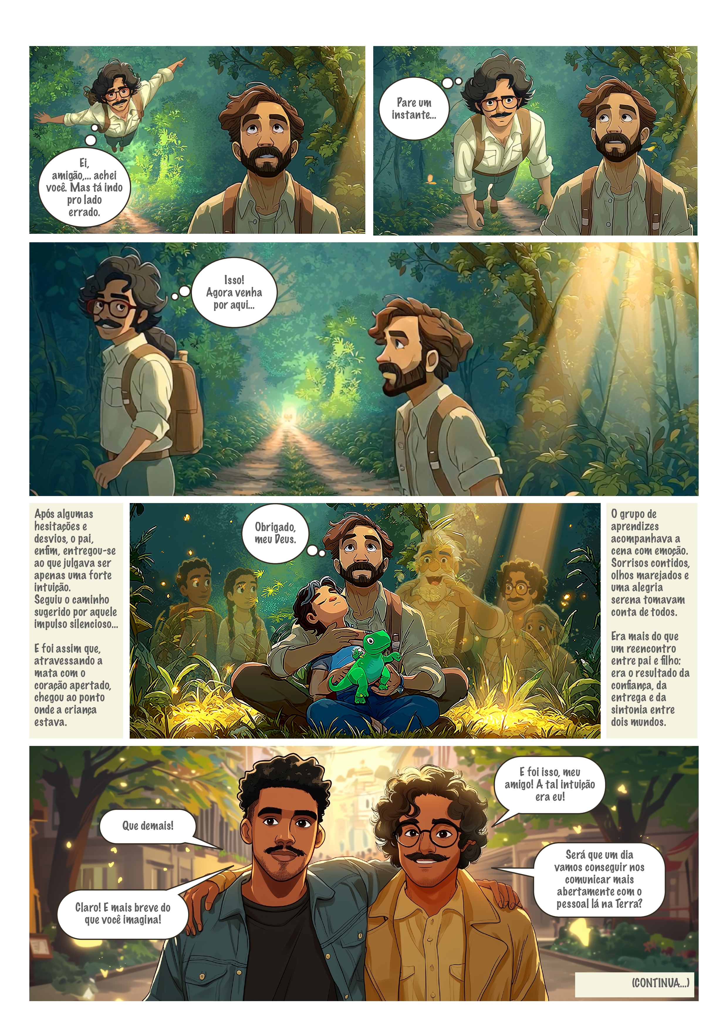 Página 2 do quadrinho Um Jovem no Além – Capítulo 5