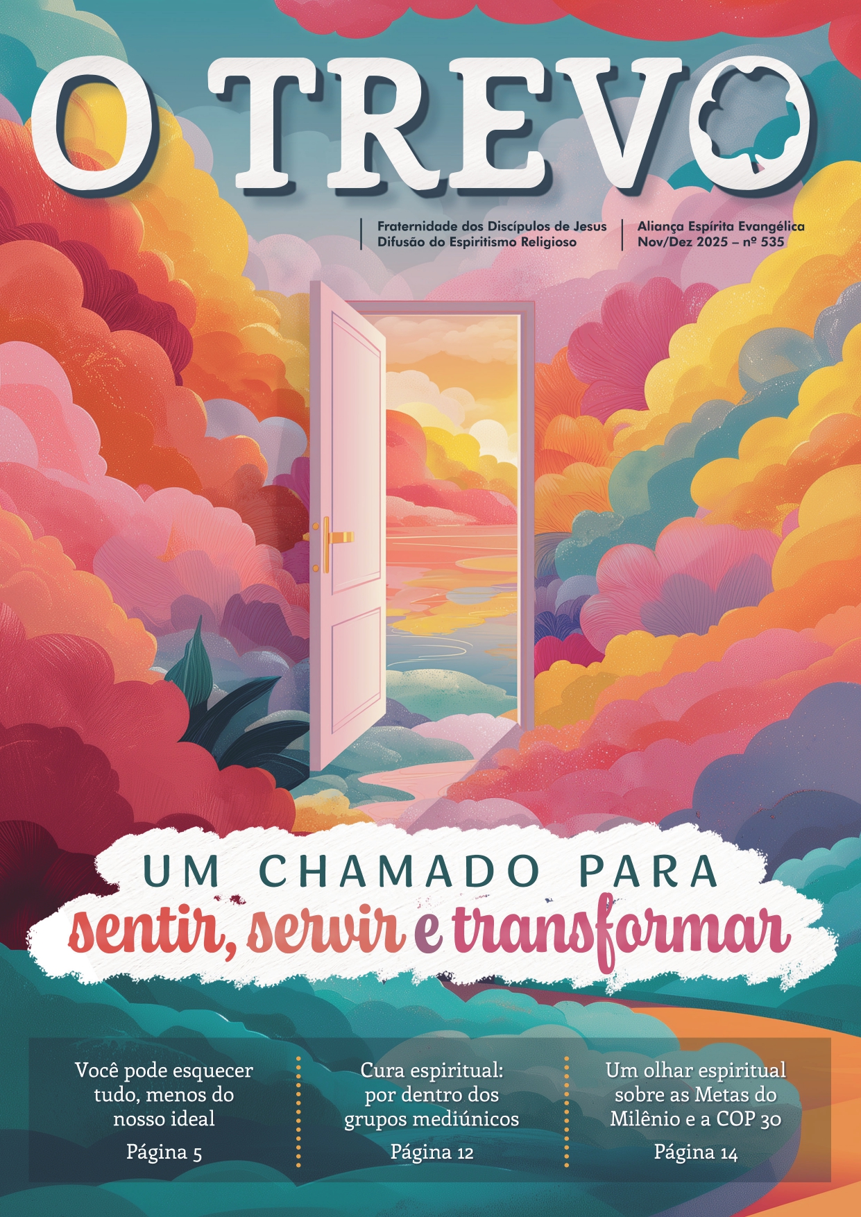 Capa da edição de O Trevo