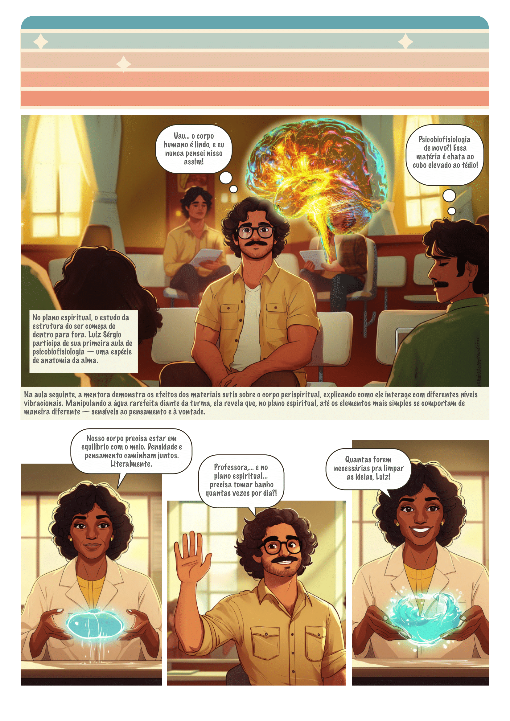 Página 5 do quadrinho Um Jovem no Além – História completa