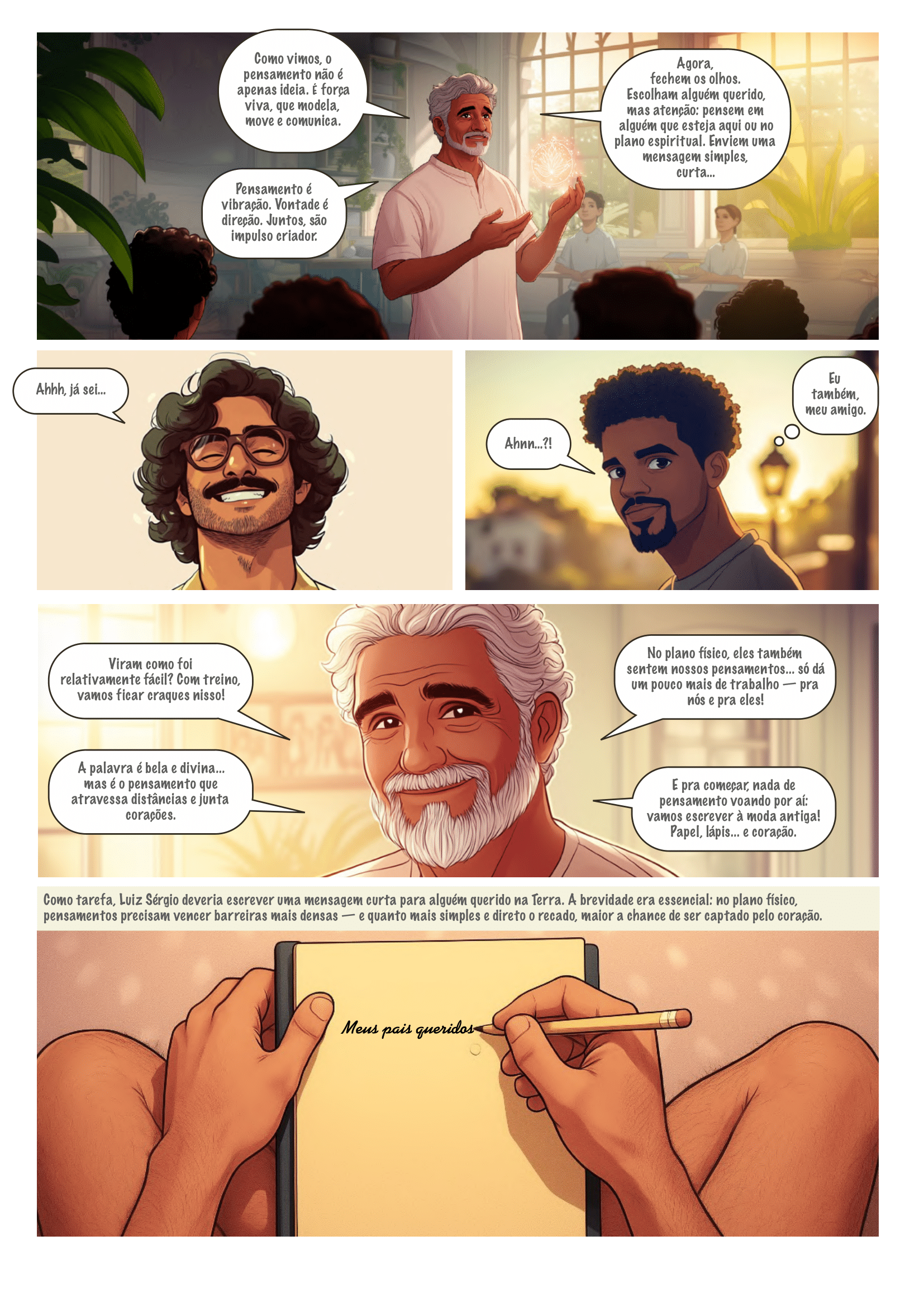 Página 6 do quadrinho Um Jovem no Além – História completa