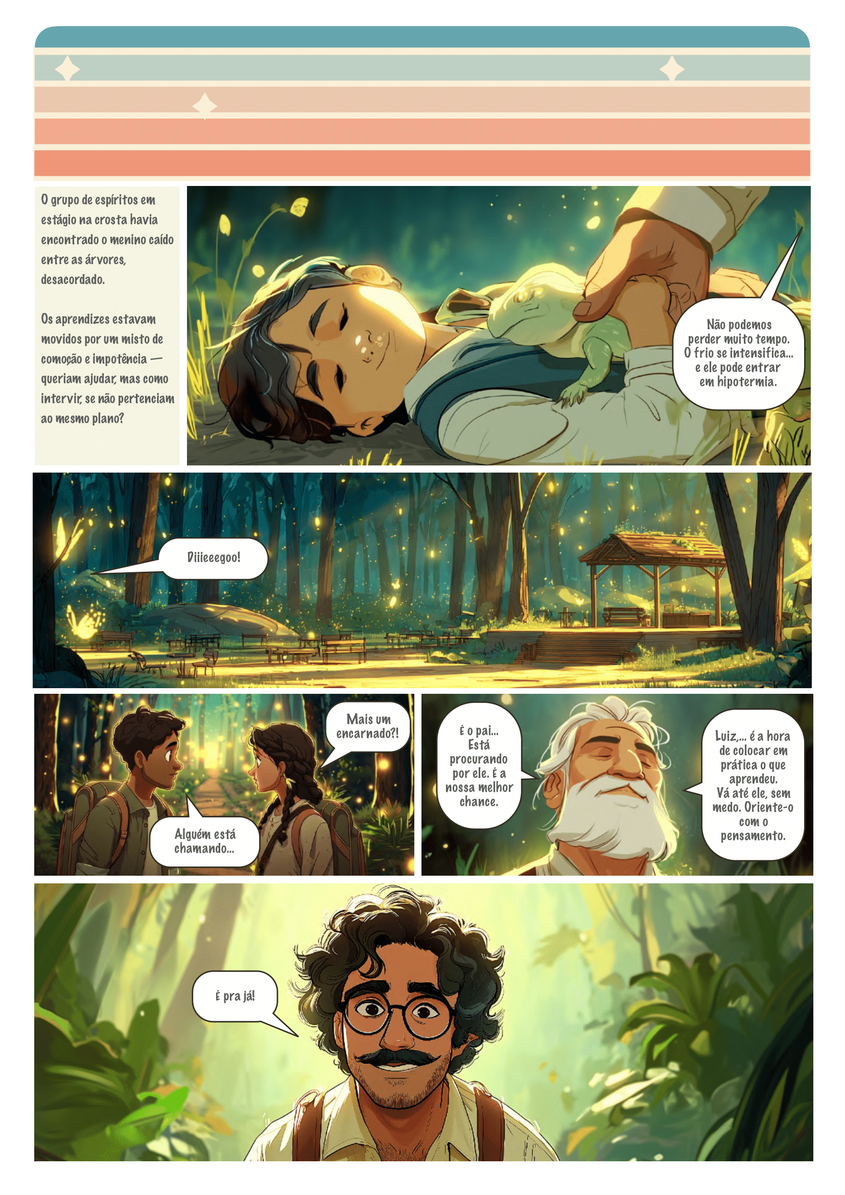 Página 9 do quadrinho Um Jovem no Além – História completa