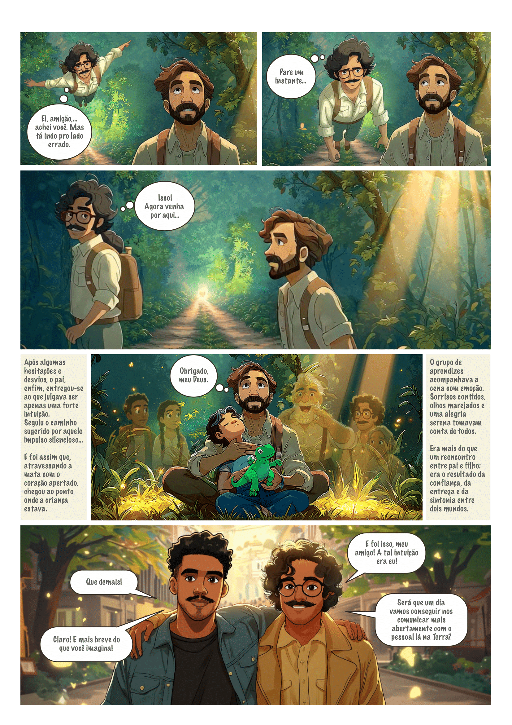 Página 10 do quadrinho Um Jovem no Além – História completa