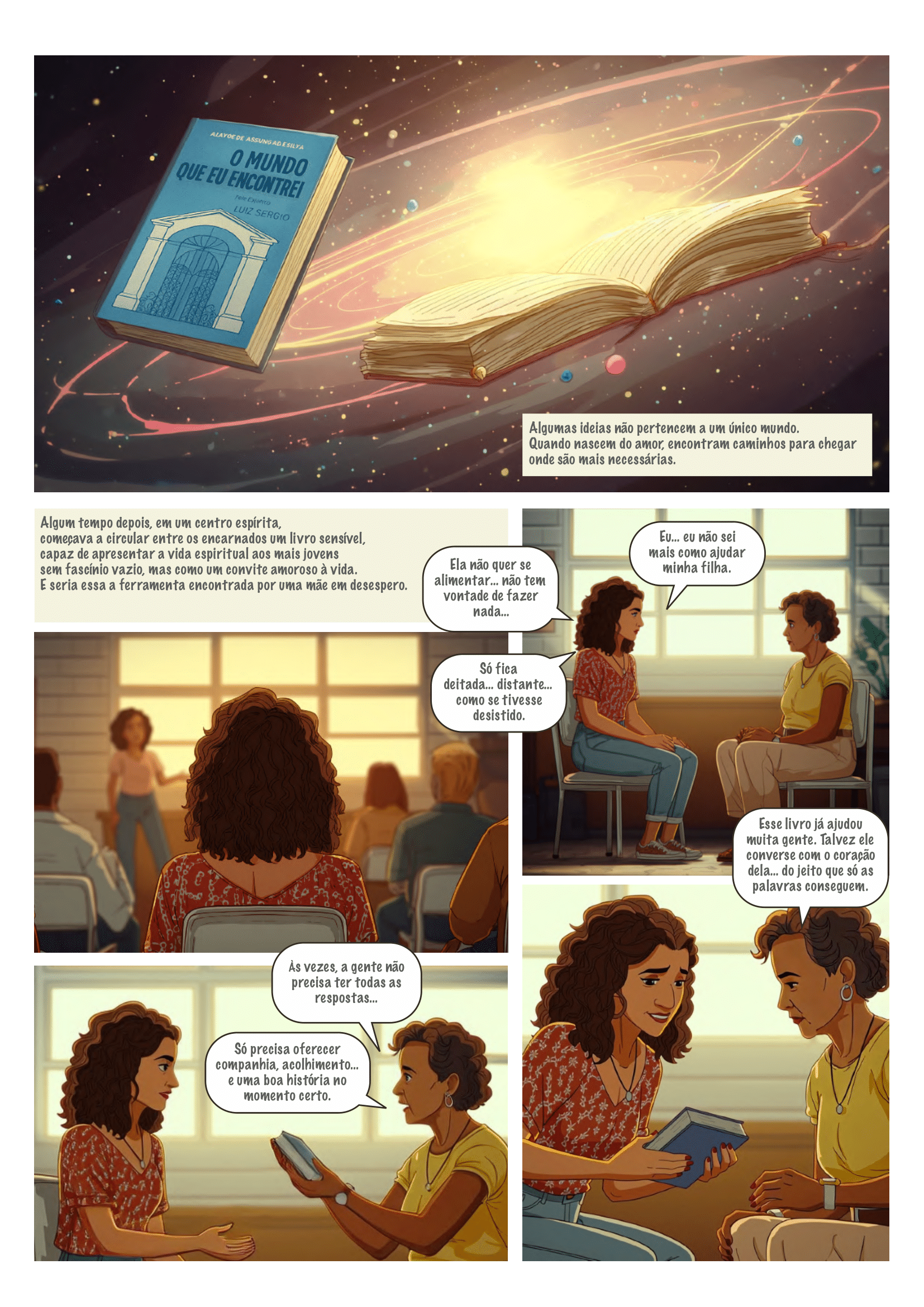 Página 13 do quadrinho Um Jovem no Além – História completa