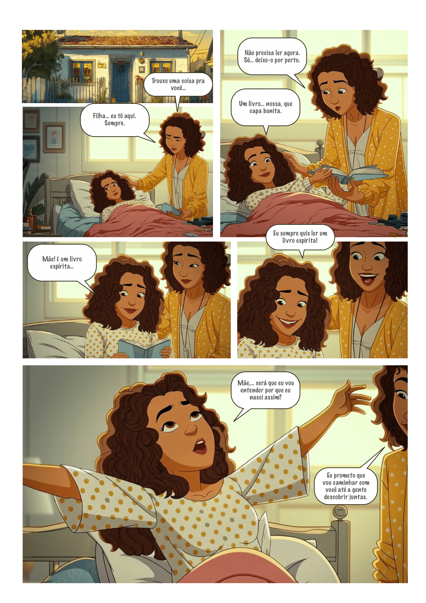 Página 14 do quadrinho Um Jovem no Além – História completa