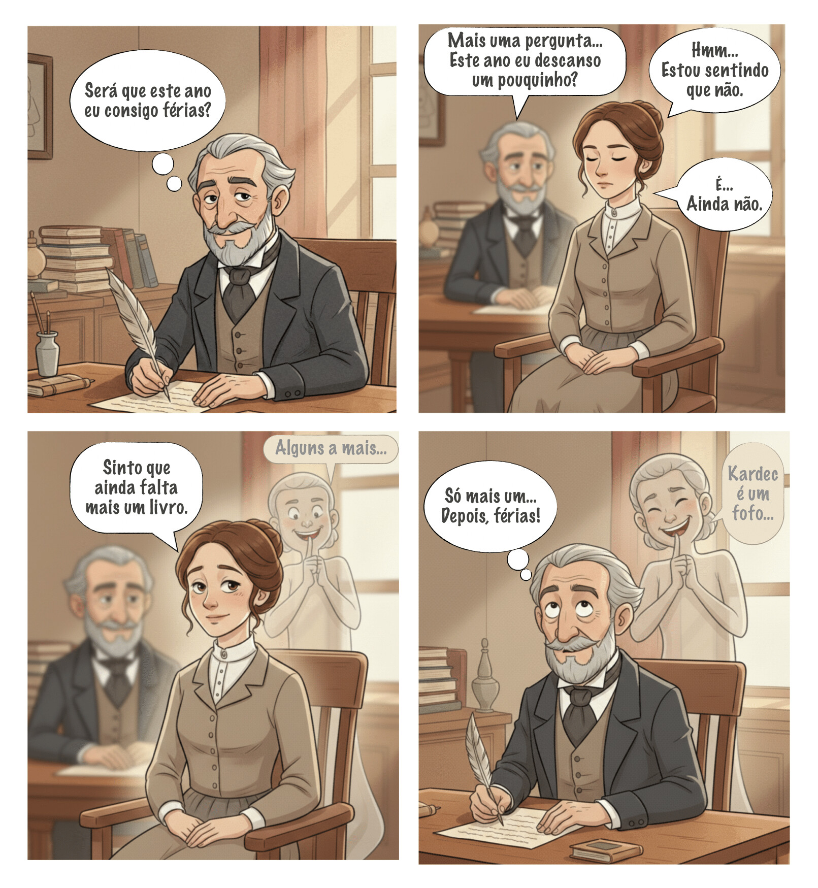 Charge publicada na edição 526