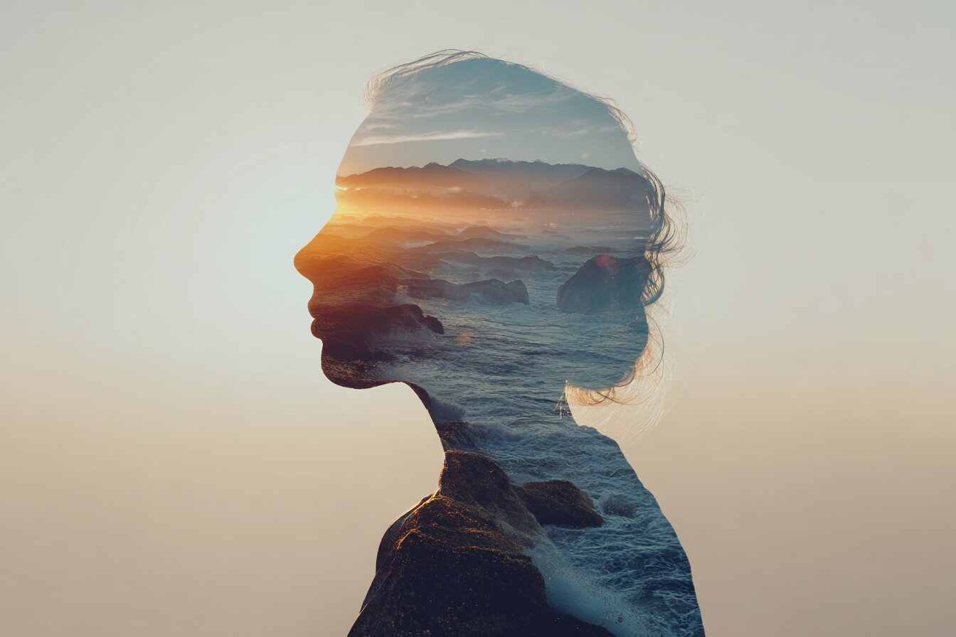 Representação simbólica da jornada do espírito através de diferentes existências