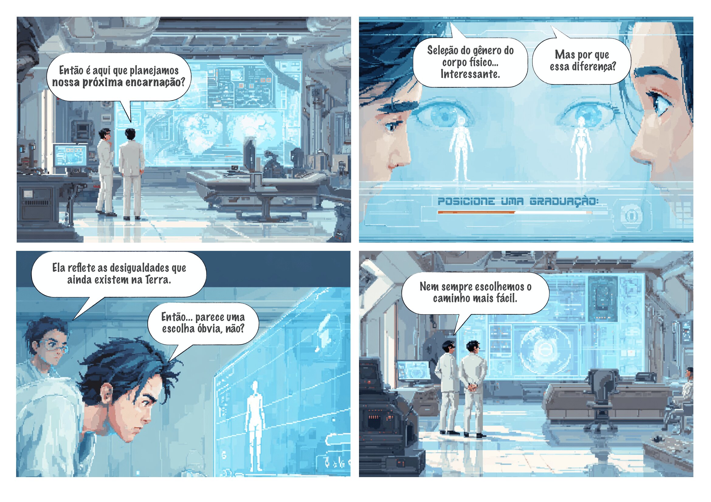 Tirinha publicada na edição 537