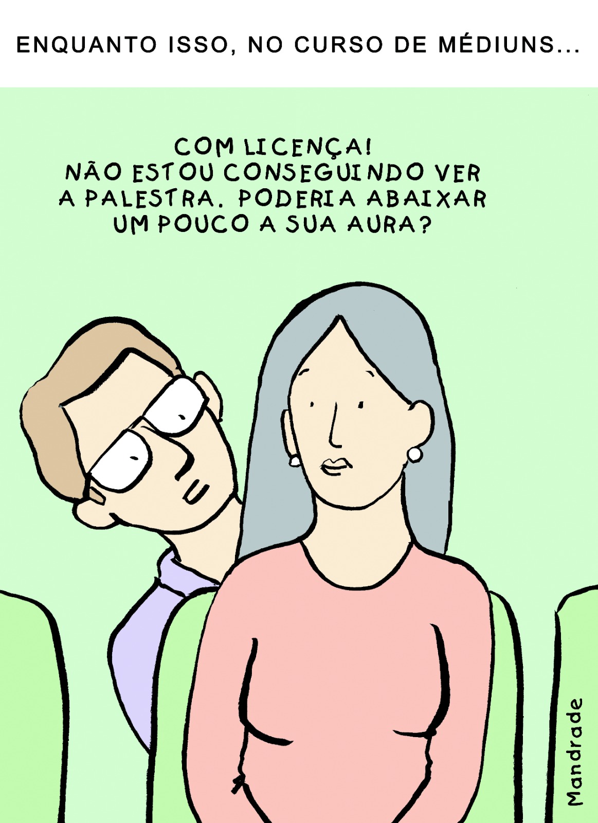 Charge publicada na edição 538